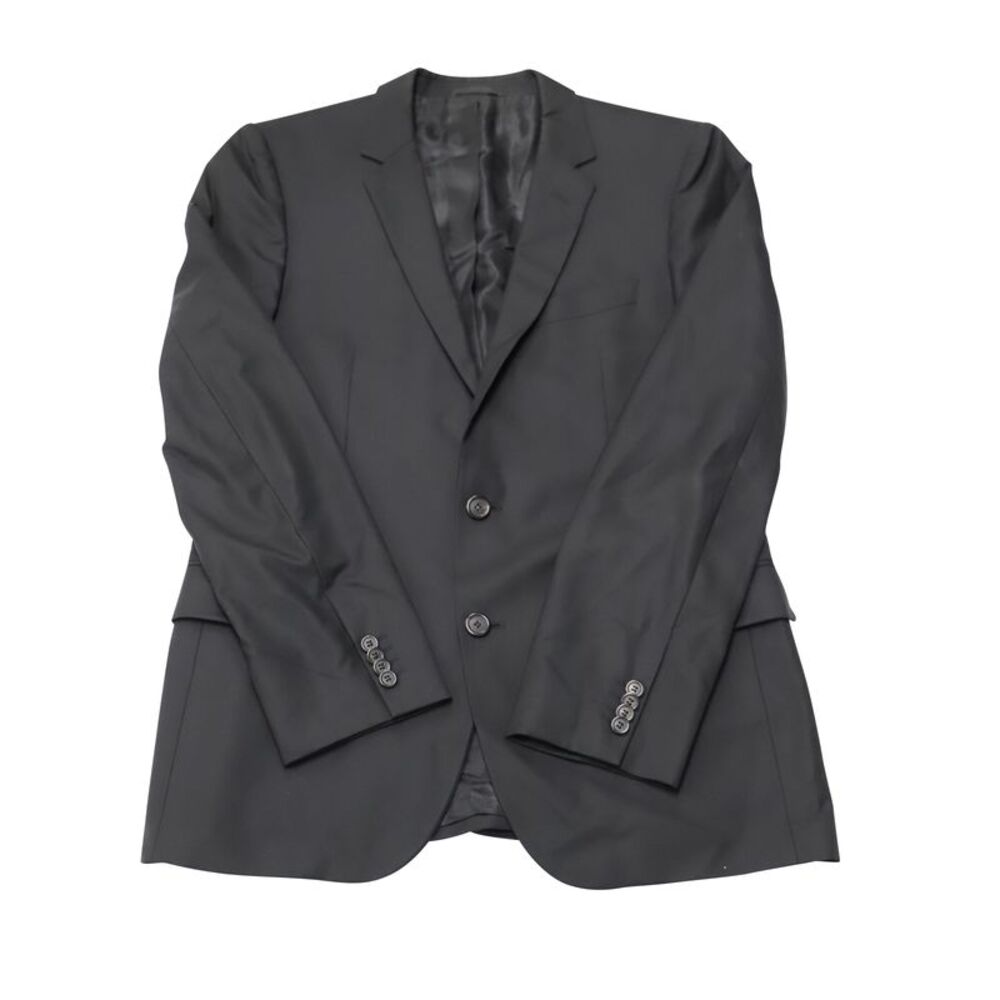 Hugo Boss Single-Breasted Blazer in Black Wool